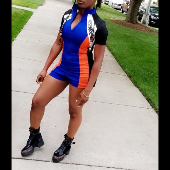 Sporty shorts Jumpsuit - Picture 2 of 2